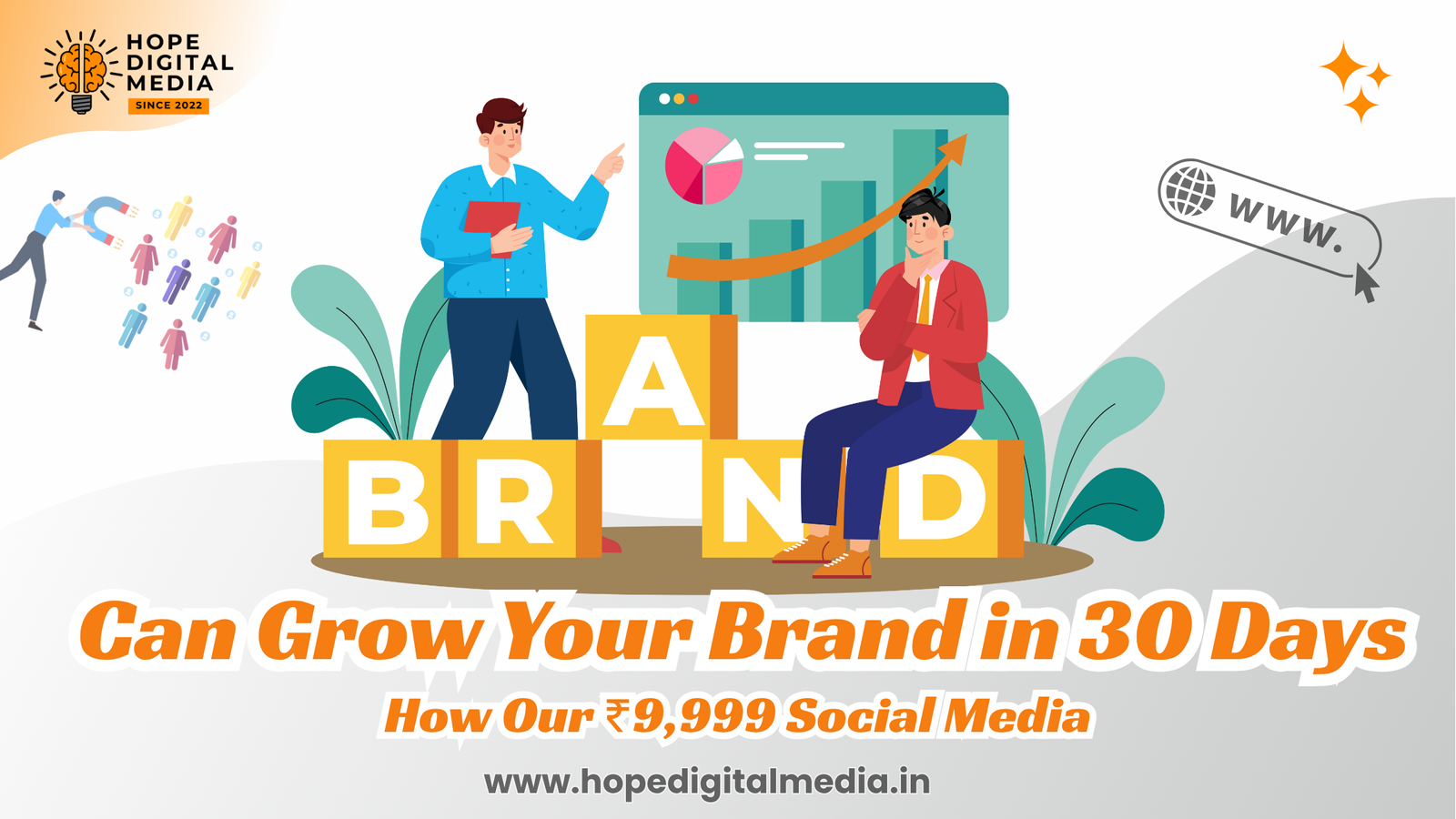 How Our ₹9,999 Social Media Package Can Grow Your Brand in 30 Days.