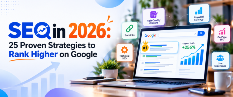 SEO in 2026: 25 Proven Strategies to Rank Higher on Google